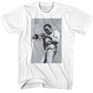 Miles Davis Birth Of The Cool T Shirt Mic Jazz Trumpet Musical Legend 81